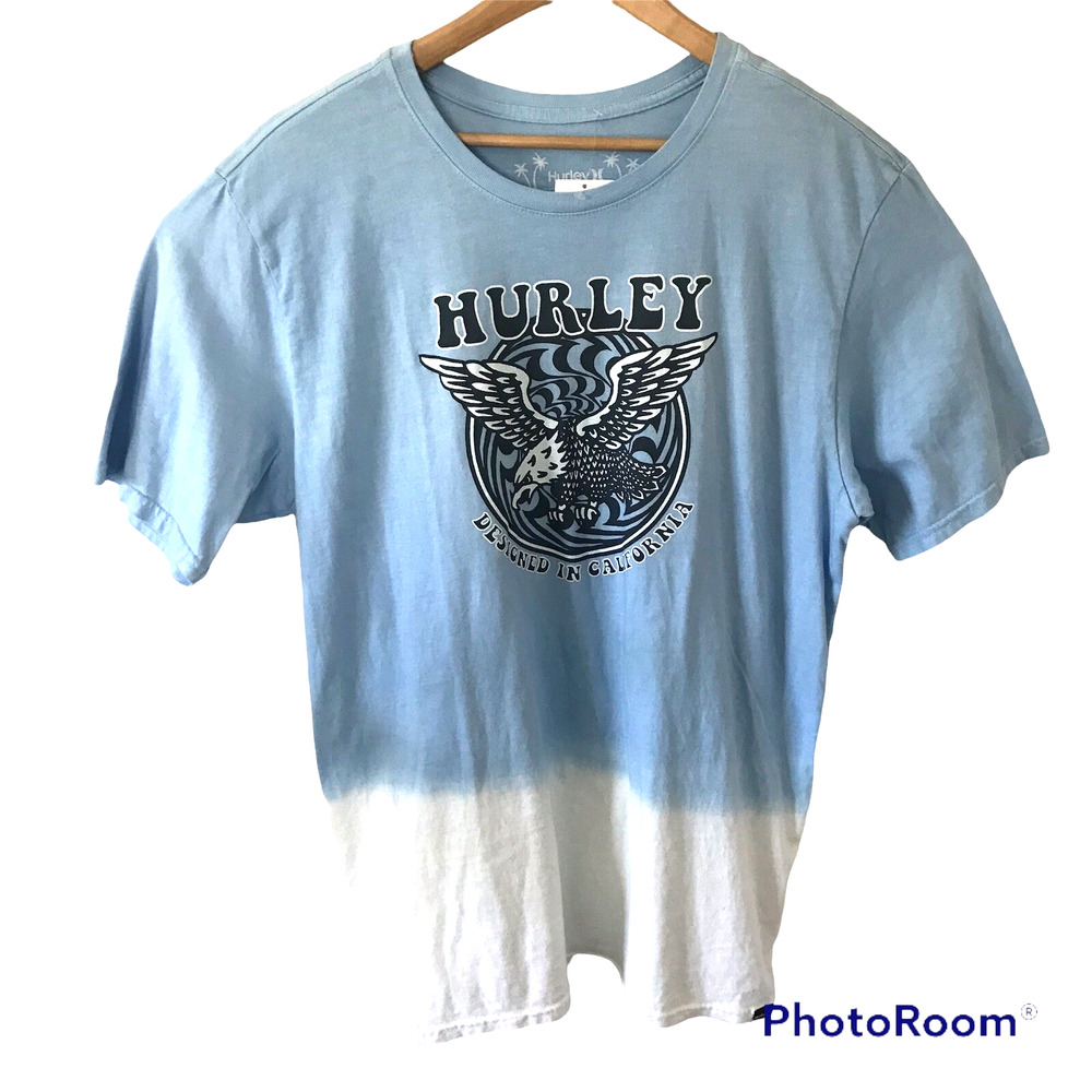 HURLEY Tee Mens Small Tie Dye T-Shirt FLY BOY Everyday Wash 100% Cotton NEW